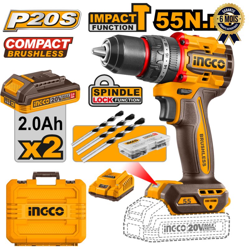 Perceuse à percussion - visseuse sans fil au prix Cameroun