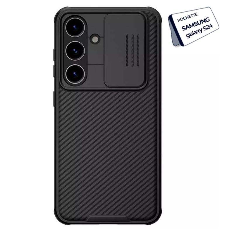 Pochette Nillkin Camshield pro pour Samsung Galaxy S24