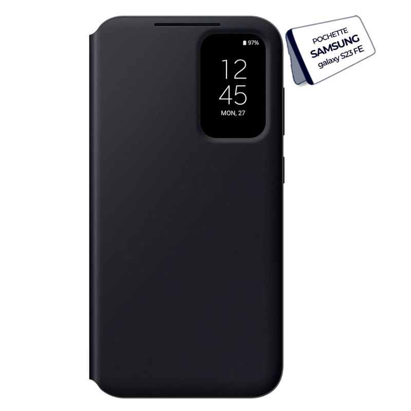 Pochette intelligente Smart Wiew Wallet case pour Samsung Galaxy S23 FE - prix Cameroun