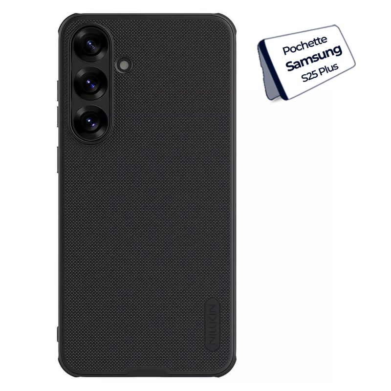 Pochette Nillkin Super Frosted Shield Pro Mat pour Samsung Galaxy S25 Plus - prix Cameroun