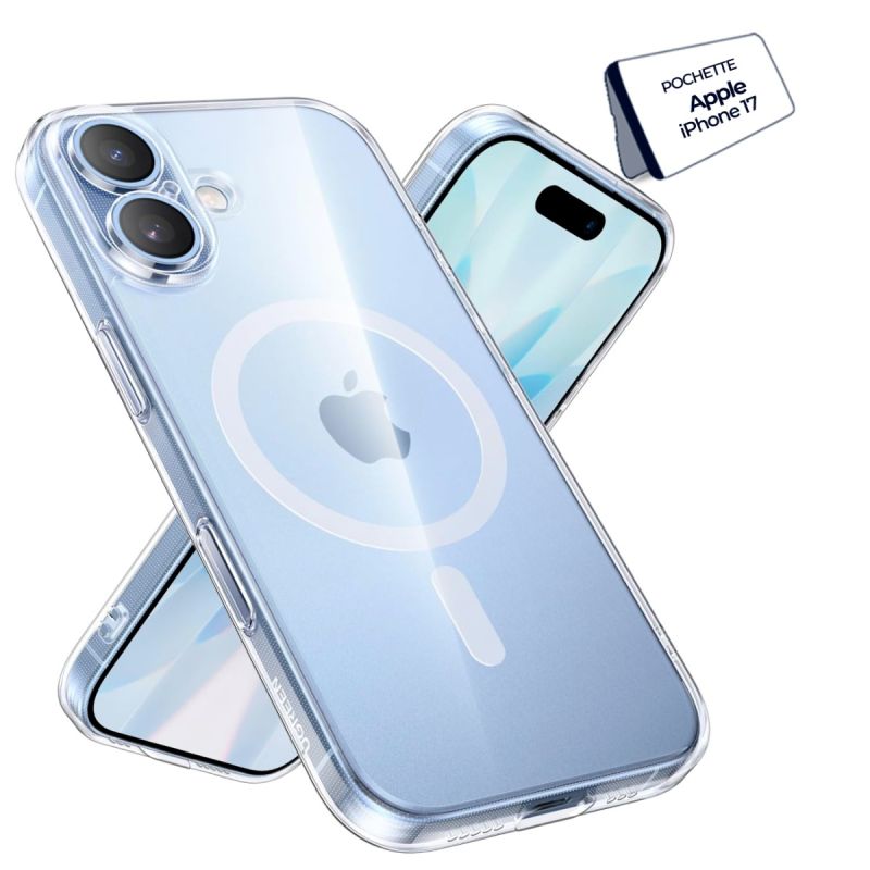 Pochette Transparente MagSafe pour iPhone 17