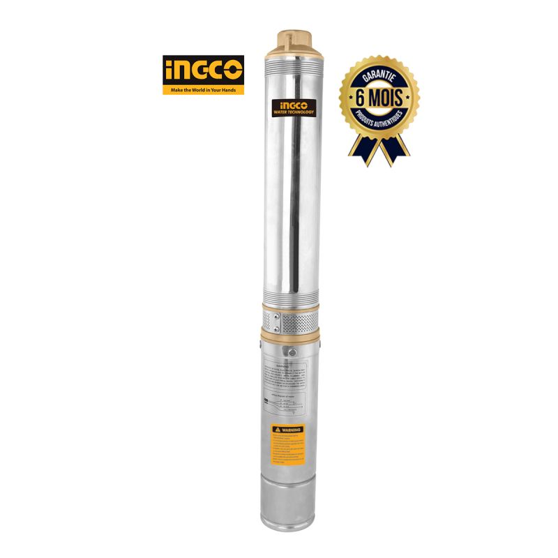 Pompe immergée prix en fcfa - INGCO DWP3701 - 370 W - 0,5 HP - 4"| Glotelho Cameroun