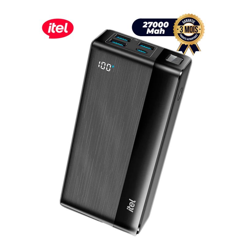 Powerbank itel au prix Cameroun