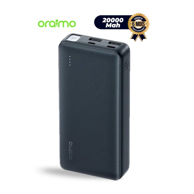 Powerbank Oraimo - 20000mAh prix Cameroun