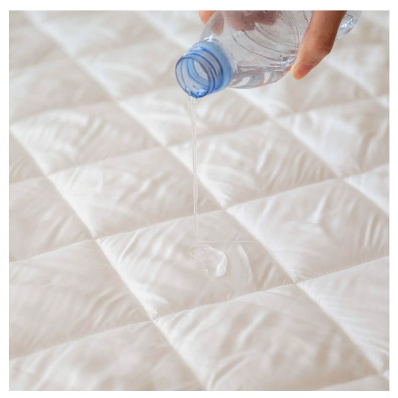 Protège-Matelas Imperméable – Satin de Bambou – Forme Drap-Housse Ajustable, prix Cameroun. 