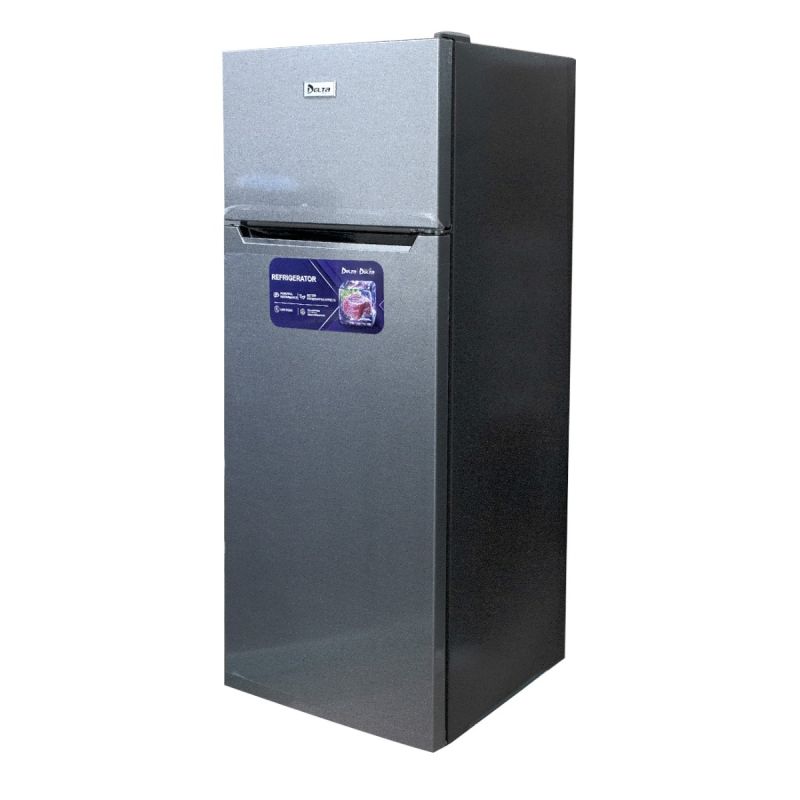 Réfrigérateur Combiné DELTA 254 Litres – avec Distributeur d’Eau – DRF-255-BM-WD-M – Classe Énergétique A+ – Gris – Garantie 6 mois