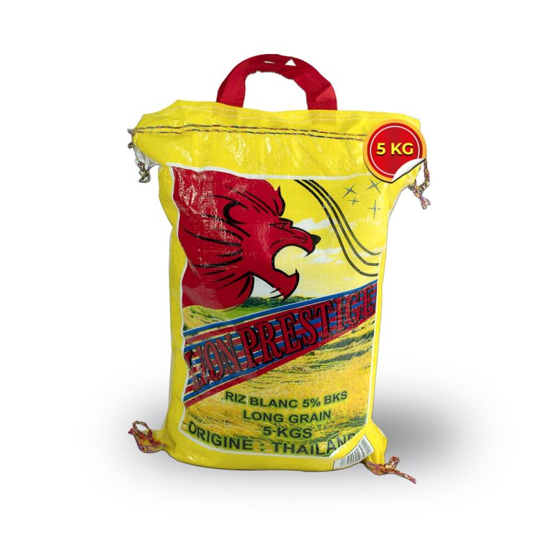 Riz Thailandais - Lion Prestige - 5% Brissure au prix Cameroun