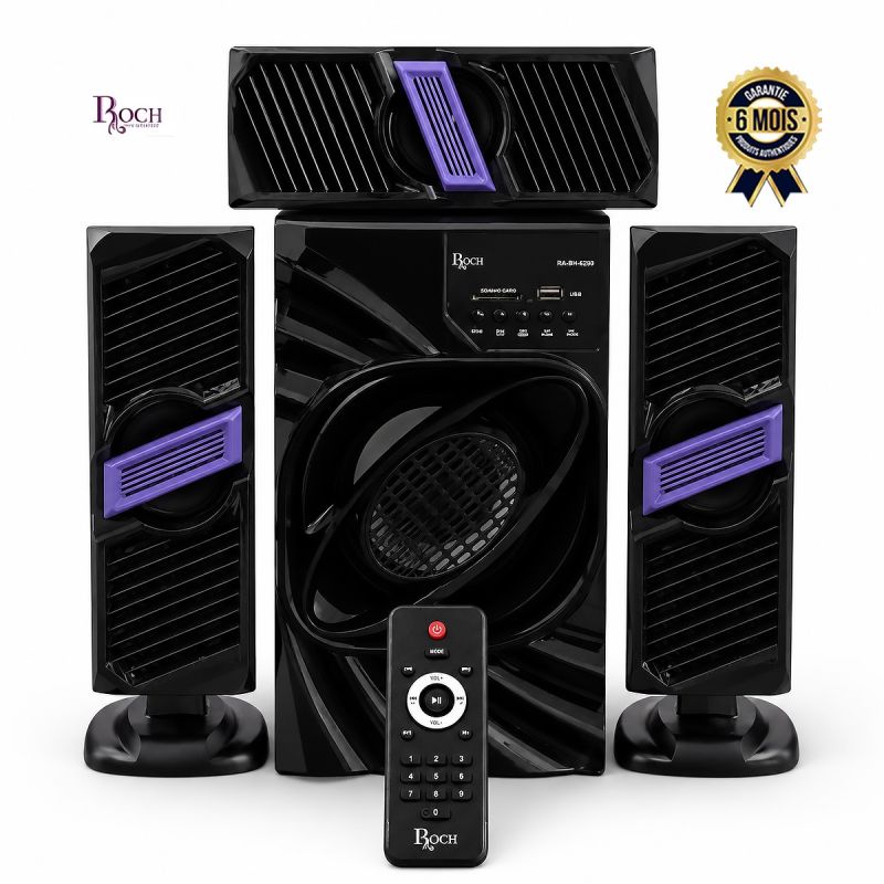 Woofer - speaker ROCH - RS-PK01S - 60W - Bluetooth/USB - Radio FM