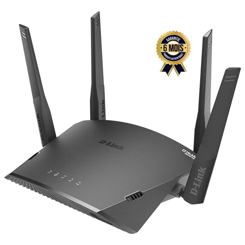 Routeur Wi-Fi Maillé Prix en fcfa - D-link DIR-1760 - Intelligent EXO AC1750 - 1.75 Gbps| Glotelho Cameroun