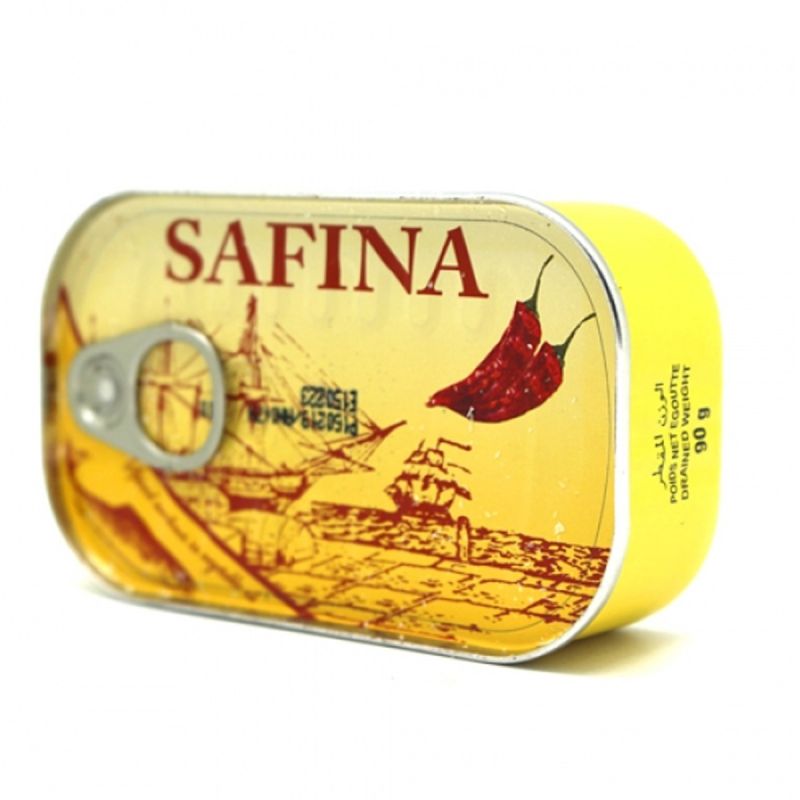 Sardine pimenté - SAFINA - 125G - (Prix en fcfa) | Glotelho Cameroun