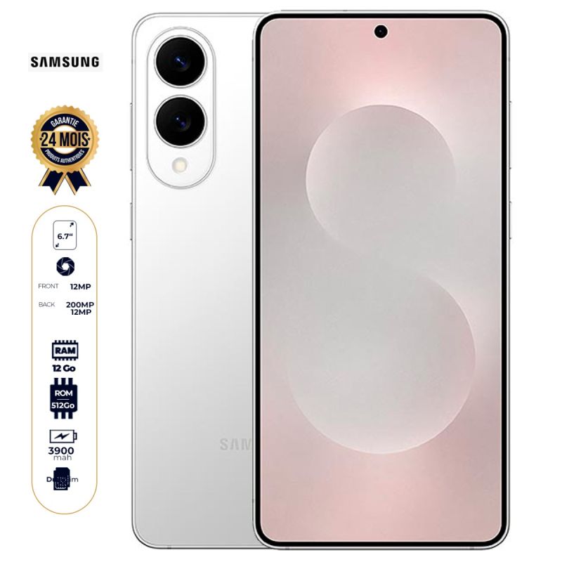 Samsung Galaxy S25 Edge - 512 Go - 12 Go RAM - 6,7