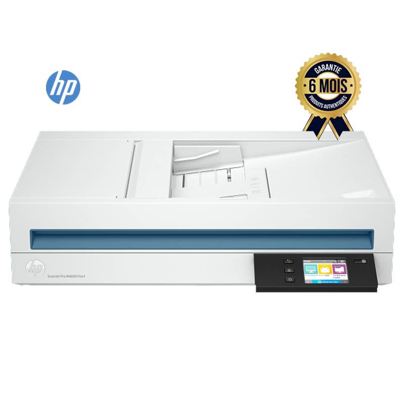Scanner HP – ScanJet Pro 3600 f1 – 1200 ppp – 40 ppm – Recto verso – USB/Wi-Fi/Ethernet – Écran tactile – Windows/macOS/Linux – Garantie 6 mois
