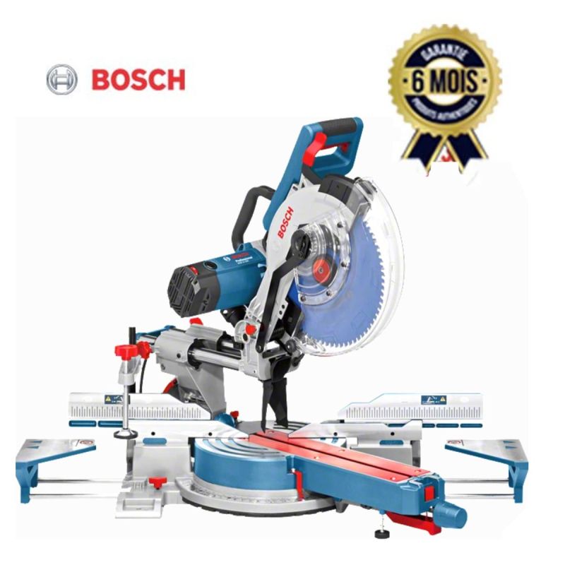 Scie à onglets radiale - Bosch Professional GCM 12 SDE - 1800W - 6 Mois |Glotelho Cameroun