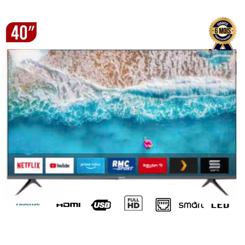 Smart TV - Hisense - 40A6000FS - 40 pouces | Glotelho Cameroun