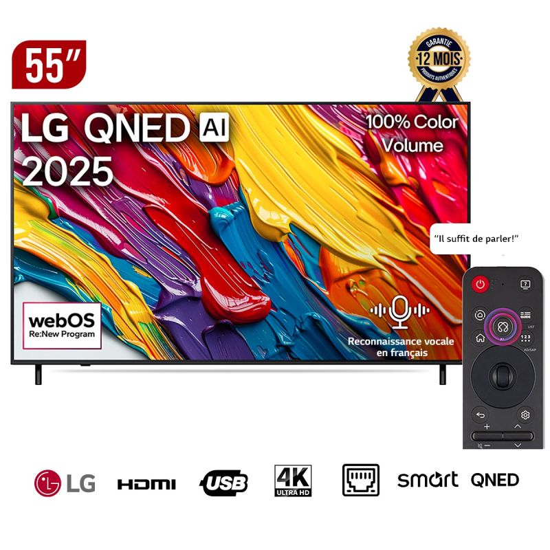 Smart TV LG 55" prix Glotelho