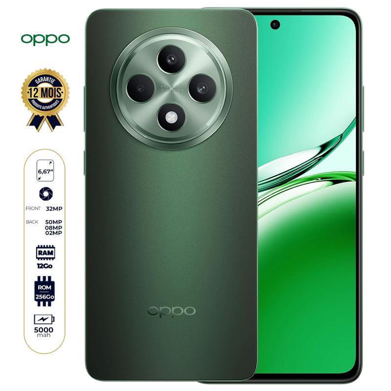 Smartphone OPPO Reno12F - 256 Go prix Cameroun sur Glotelho
