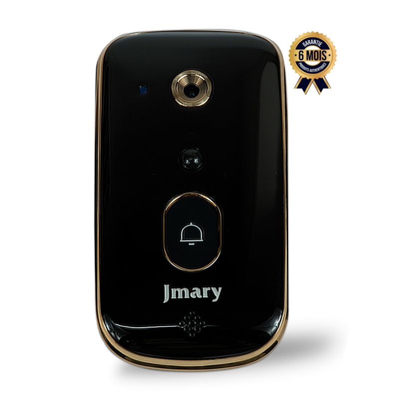 Sonnette intelligente Wifi prix en fcfa - Jmary MF- 6 - Avec vision nocturne - 1280×720P| Glotelho Cameroun