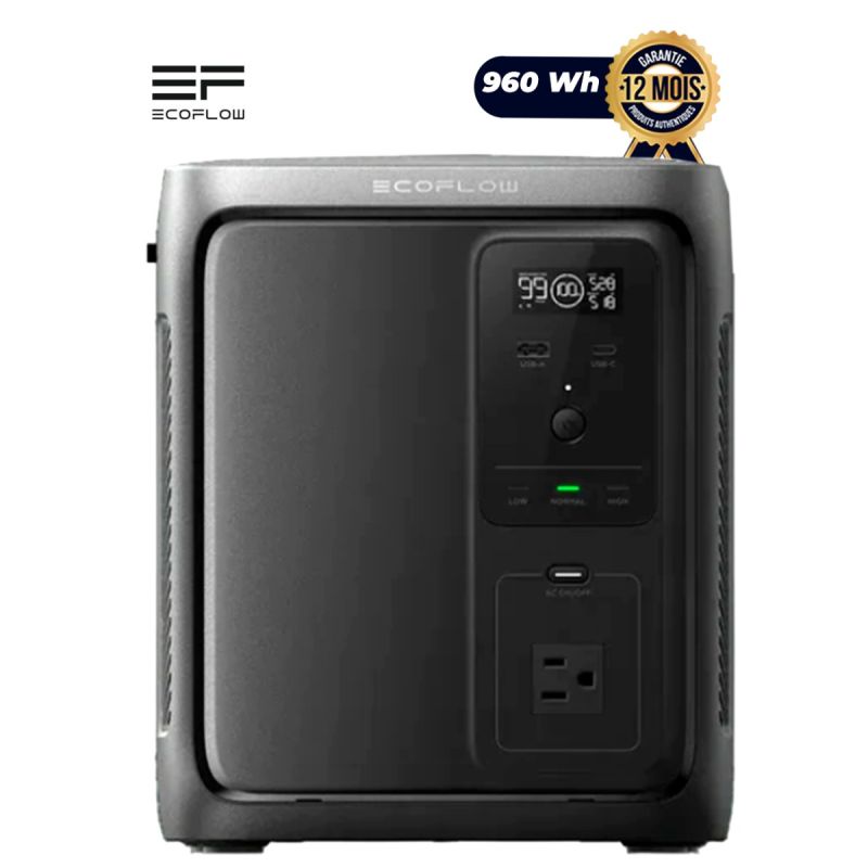 Station énergie portable EcoFlow Delta 3 1000 Air 960Wh - EF-DL3-A-U - 800W / 1000W X-Boost - Garantie 12 Mois