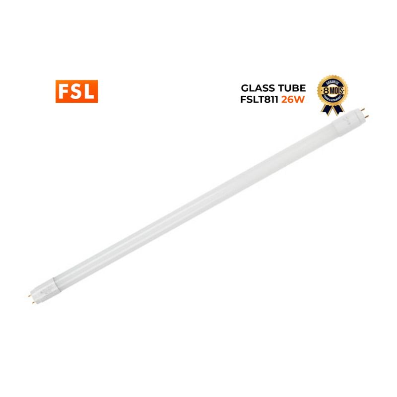 Tube Led FSL 26W Prix en fcfa - 120cm - 2400Im - 6500K| Glotelho Cameroun