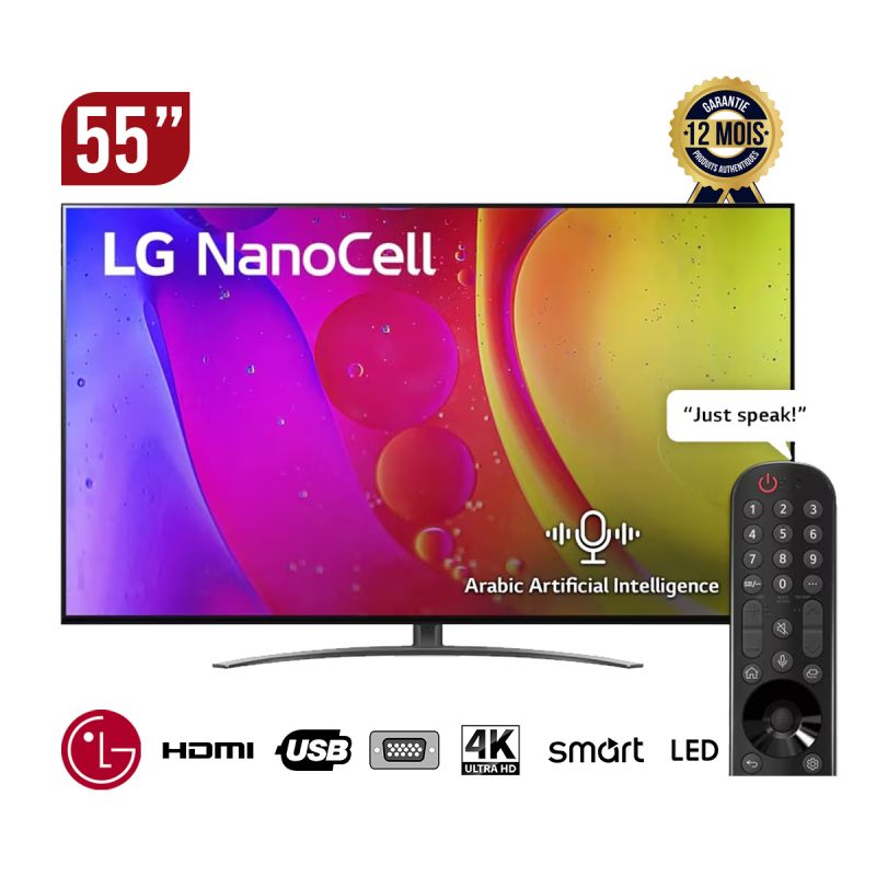 TV - LG - NANO CELL TV- Smart AI ThinQ 10-prix-en-fcfa-cameroun-Glotelho
