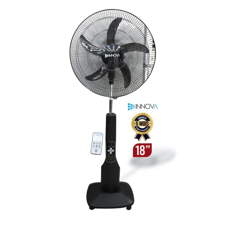 Ventilateur sur pied rechargeable 