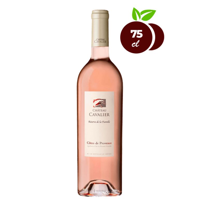 Vin Blanc - CHÂTEAU CAVALIER - COTES PROVENCE - 75 CL