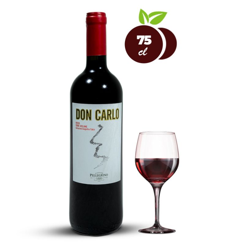 Vin rouge Don Carlo - 12.50% -  75CL