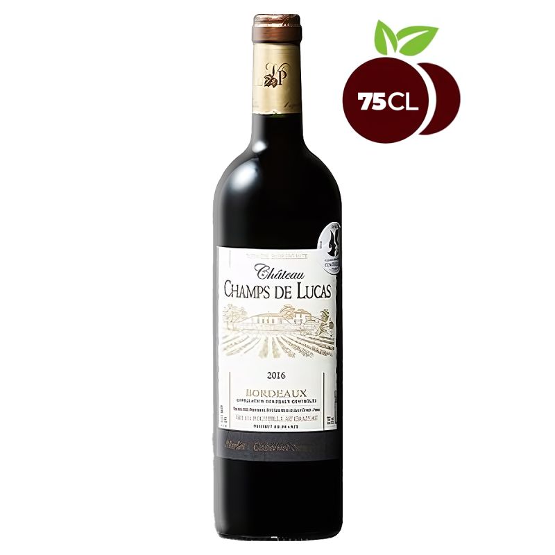 Vin rouge Château de Champs De Lucas 2016 75 CL - prix Cameroun
