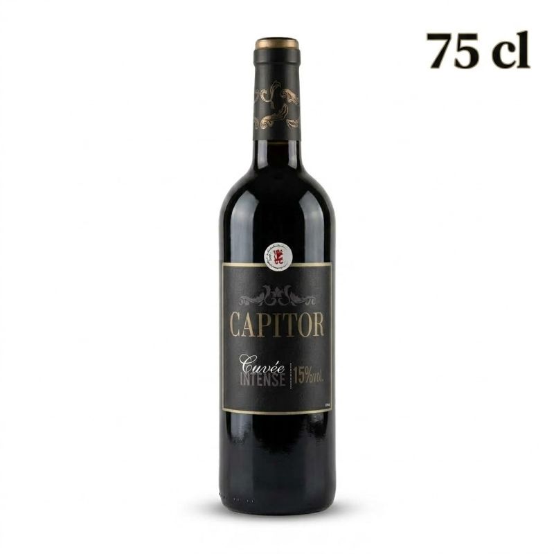 Vin Rouge Corsé - Capitor - Cuvée Intense - 15% vol. - 75cl