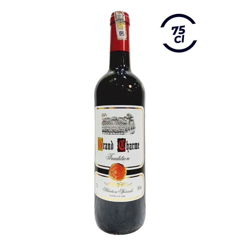 Vin rouge Tradition - Grand Charme - 75CL