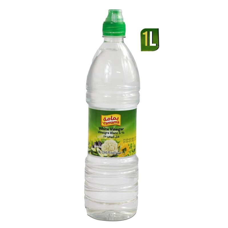 Vinaigre blanc - Taj - White Vinegar 1L - Vinaigre de Cuisine et Condiment Multiusage