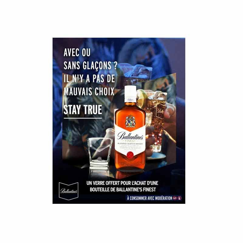 Ballantine’s Finest - Blended Scotch Whisky - 75cl|Glotelho Cameroun