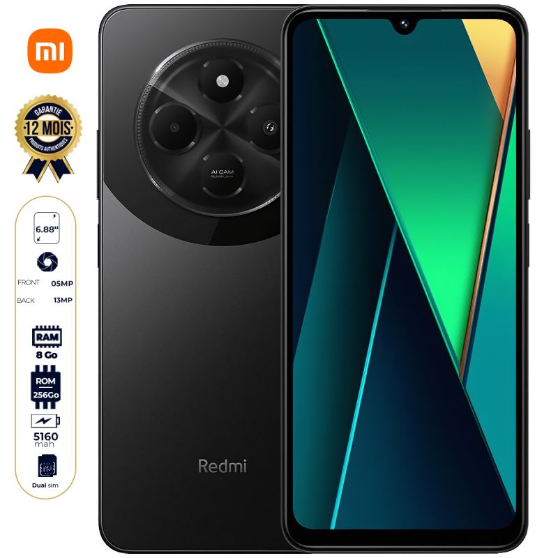 Xiaomi Redmi 14C avec 256 Go sur Glotelho