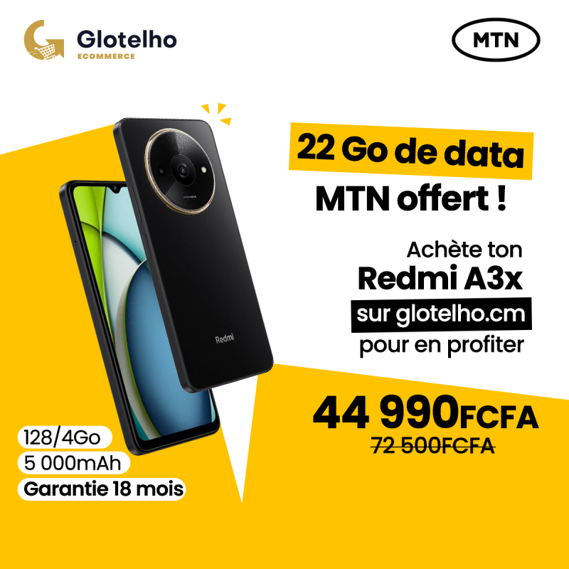 Xiaomi Redmi A3x + 22 Go MTN Offert