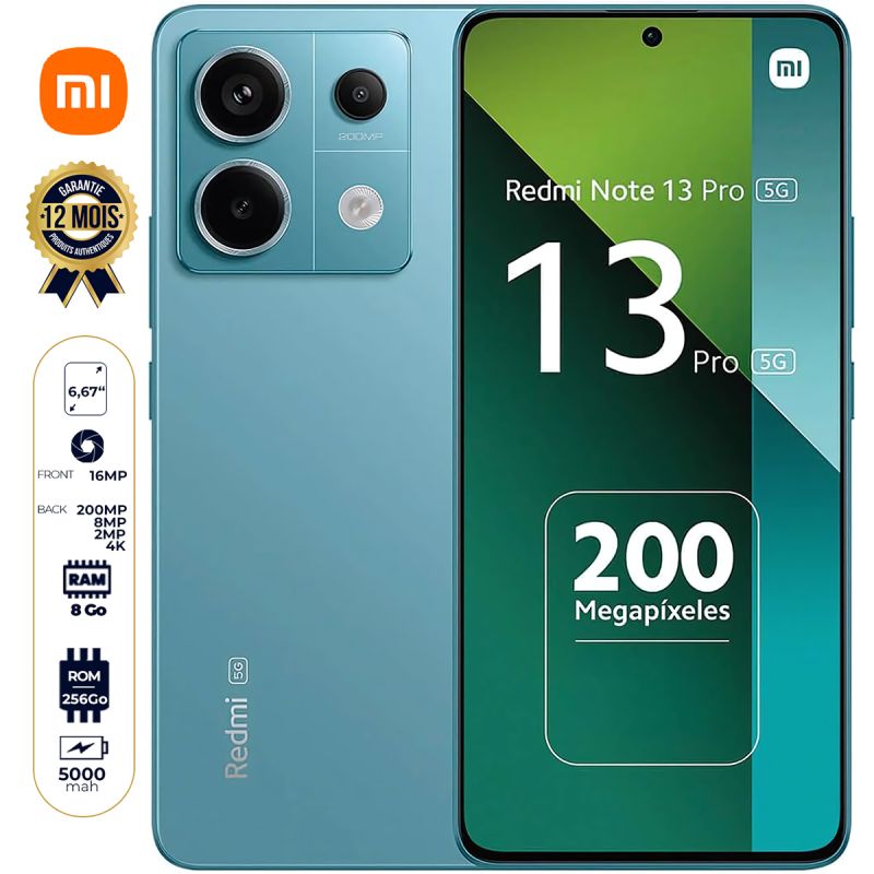 Xiaomi Redmi Note 13 Pro 5G prix Cameroun