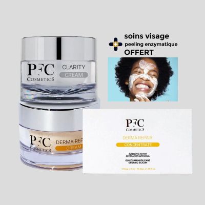 Repair and Regeneration Pack (Reexcellence Cream, Reexcellence Ampoule, Clarity Cream) + 1 free care gift voucher - (Price in fcfa) | Glotelho Cameroon
