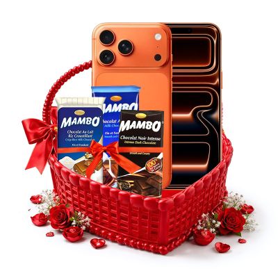 Pack Saint-Valentin GLO-LOVE Ultimate - iPhone 17 Pro Max - 256 Go - 12Go RAM + Coffret Mambo