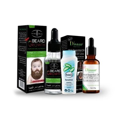 Hair Care Pack - Shampoo + Beard Repair + Hair Repair at the Cameroon price