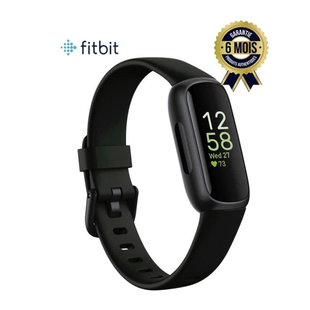 Bracelet Acier Inoxydable Avec Strass Pour Fitbit Inspire 3 - Or Rose, Argent, Noir - Taille Réglable 14-20.6cm