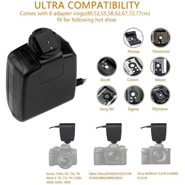 Niveau à Bulle Pour Griffe Flash Appareil Photo - Lot De 2 - Compatible Reflex DSLR - Marque Française