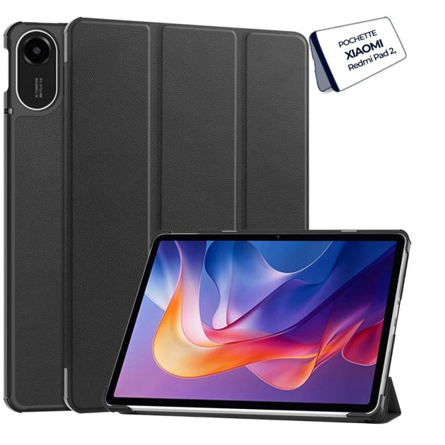 Coque TPU Souple Pour Xiaomi Redmi Pad 2 Pro 12.1 2025 - Housse Fine Avec Protection Airbag, Transparente - 2