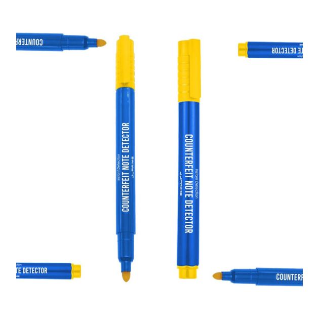 10 Stylos Détecteurs De Faux Billets - Test Rapide Euros, Dollars, Livres - Simple Et Portable - Sécurité Commerce