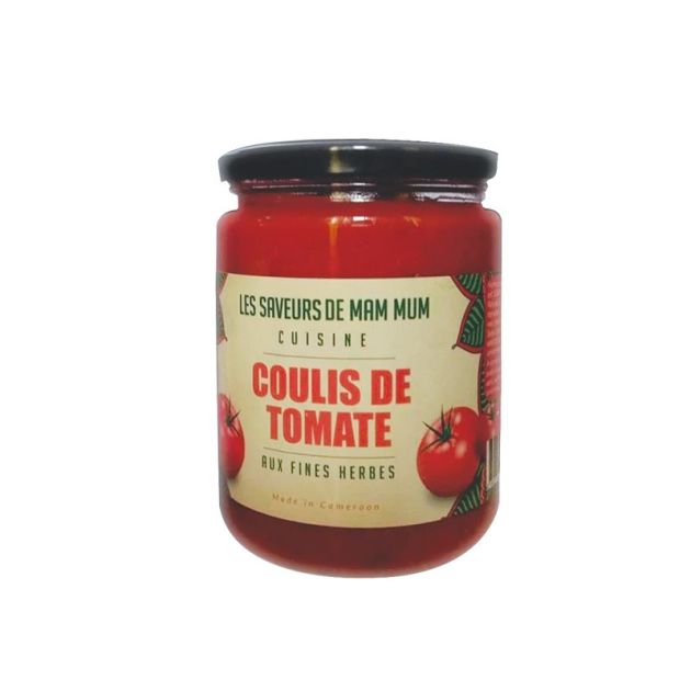 Coulis de Tomate-Les saveurs de MAM MUM - 100% made in Cameroun-500g ...