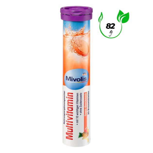 Complément Alimentaire Calcium + Quercétine Effervescent - 20 Comprimés - Synoptis