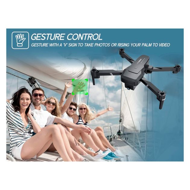 Mini Drone Fileeyn Avec Caméra HD 1080p – Protection Hélices, Lumières LED, Pour Débutants