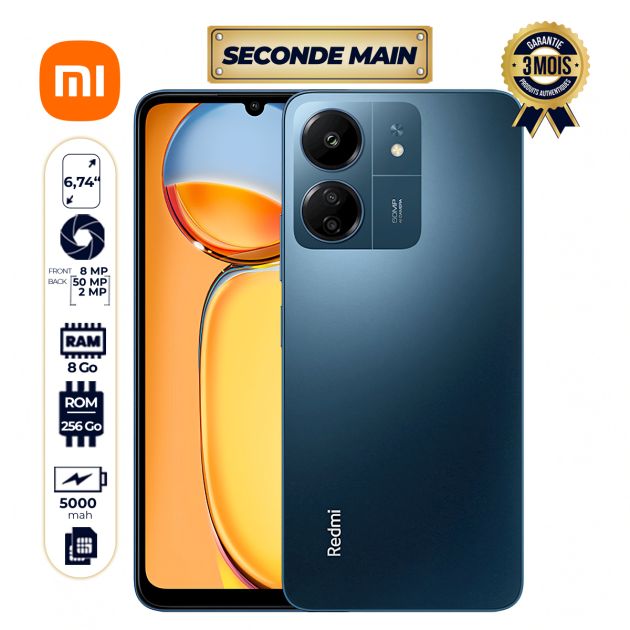 Version mondiale Smartphone Xiaomi Redmi 13C 8+256 Go acheter à prix bas - livraison gratuite, avis réels avec des photos