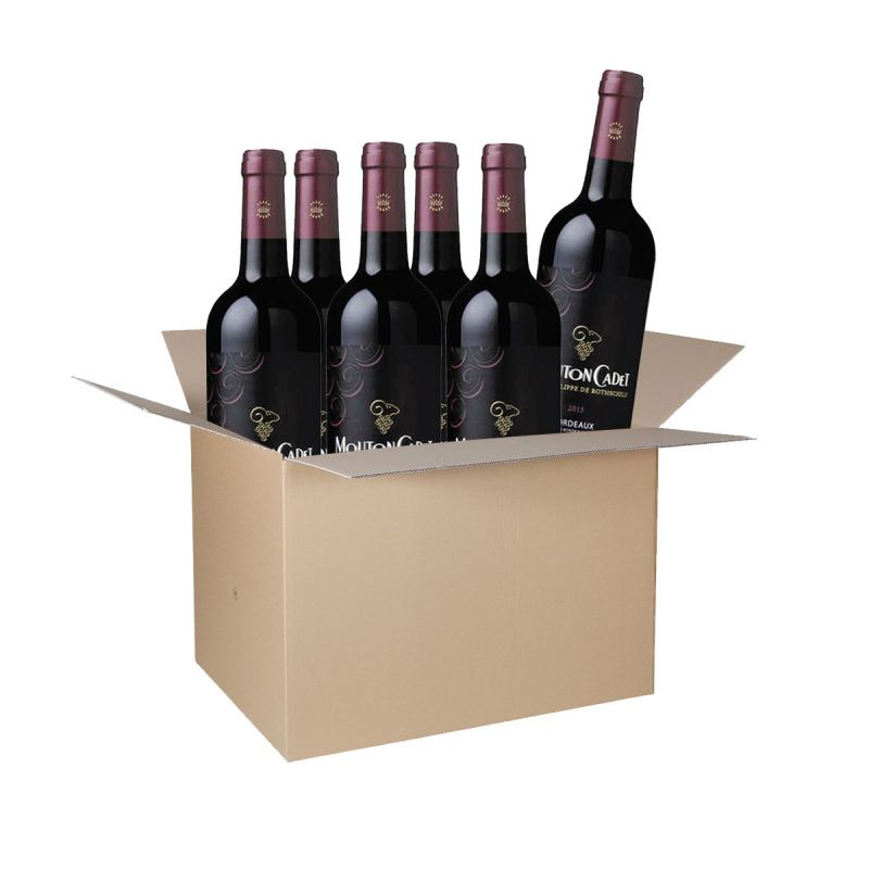 1 Carton de Vin rouge Mouton cadet Bordeaux 2017 - 75cl | Glotelho Cameroun