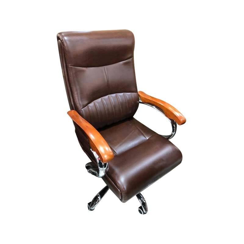 Fauteuil de Bureau direction en cuir Marron -  Garantie 1 mois | Glotelho cameroun