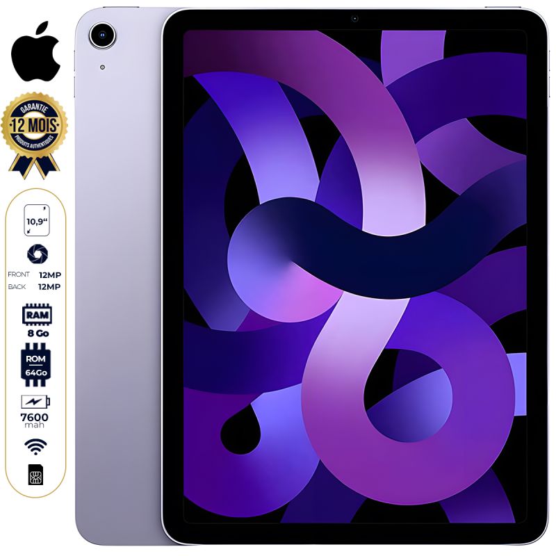 Apple iPad Air 5 (2022) - 64 Go