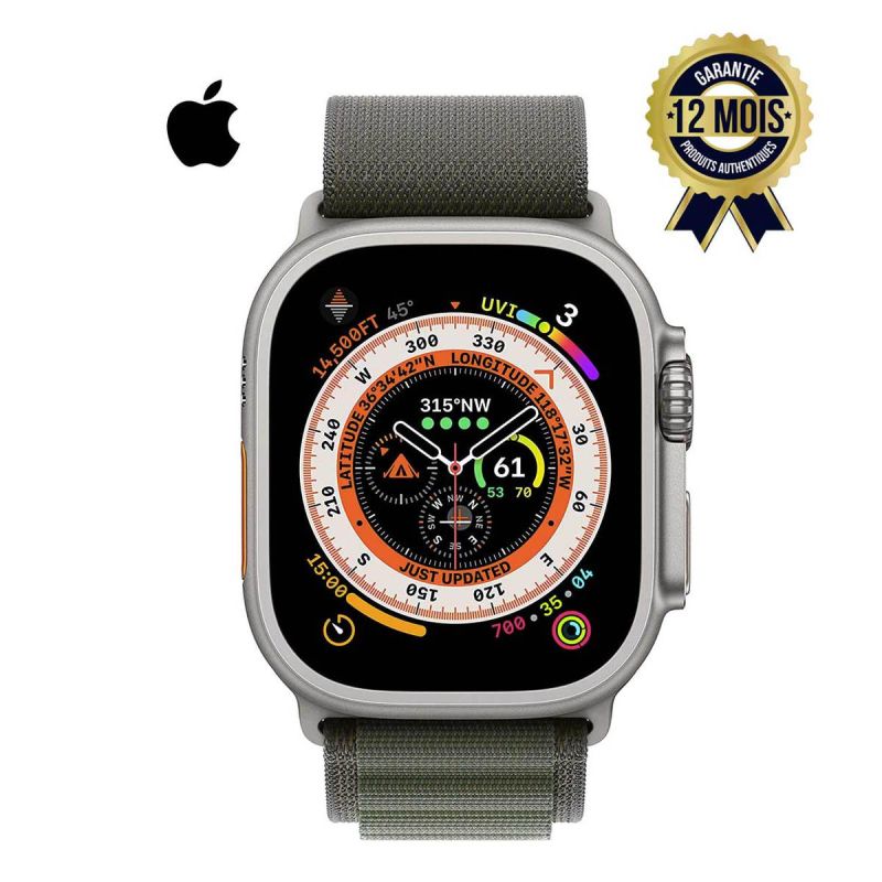 Apple Watch Ultra - GPS + Cellular 49mm  | Glotelho Cameroun